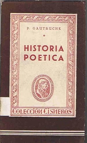 Immagine del venditore per HISTORIA POTICA venduto da Librera Torren de Rueda