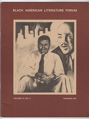 Seller image for Black American Literature Forum, Volume 12, Number 2 (Summer 1978) for sale by Philip Smith, Bookseller