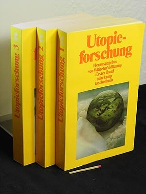 Utopieforschung - Interdisziplinäre Studien zur neuzeitlichen Utopie - erster bis dritter Band (3...