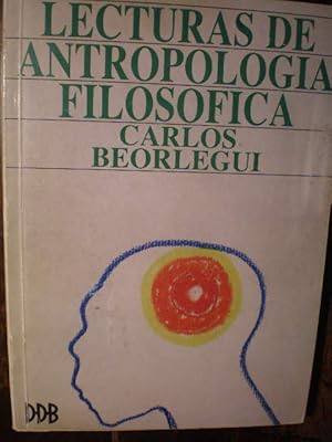 Immagine del venditore per Lecturas de antropologa filosfica venduto da Librera Antonio Azorn