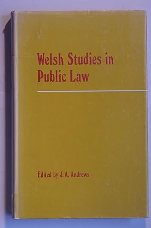 Welsh Studies in Public Law