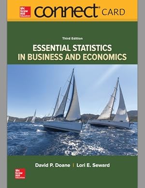 Image du vendeur pour Essentials of Statistics in Business and Economics Connect Access Card mis en vente par GreatBookPrices