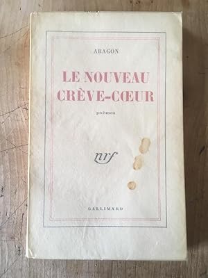 Seller image for Le Nouveau crve-coeur - pomes for sale by Librairie des Possibles