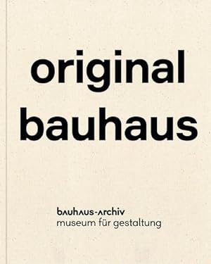 Seller image for original bauhaus - dt. for sale by Rheinberg-Buch Andreas Meier eK
