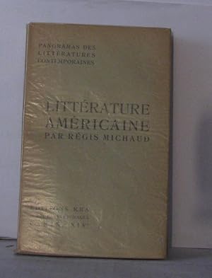 Bild des Verkufers fr Panorama de la littrature amricaine contemporaine zum Verkauf von Librairie Albert-Etienne