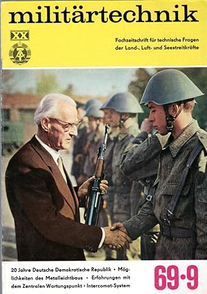 militärtechnik (mt) Fachzeitschrift für technische Fragen der Land-, Luft- und Seestreitkräfte. 9...