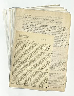 Bild des Verkufers fr 56 masch. Briefe, 1 eigenh. Brief und 4 eigenh. Postkarten, jeweils mit U. zum Verkauf von Eberhard Kstler Autographen&Bcher oHG