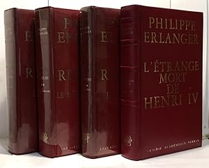 Seller image for Richelieu: L'ambitieux T.1 + Le rvolutionnaire T.2 + Le dictateur T.3 + L'trange mort de Henri IV for sale by crealivres