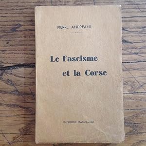 Le FASCISME et la CORSE en 1939.