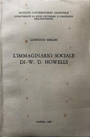 L'IMMAGINARIO SOCIALE DI W. D. HOWELLS