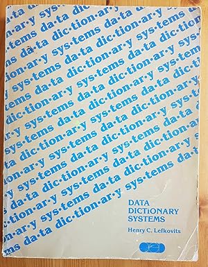 Immagine del venditore per Data dictionary systems venduto da Oakleigh