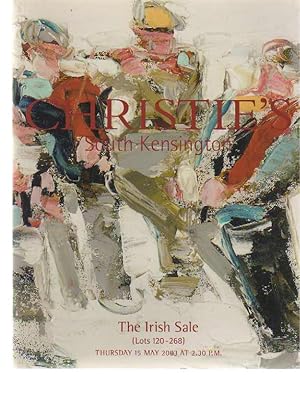 Seller image for Christies 2003 The Irish Sale (Lots 120-268) for sale by thecatalogstarcom Ltd