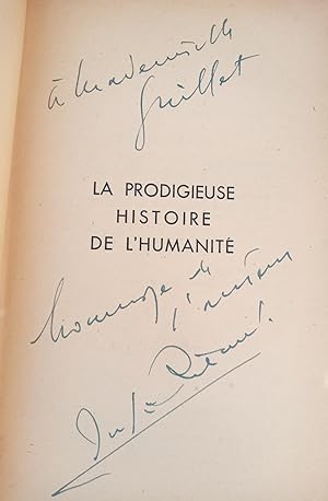 Imagen del vendedor de LA PRODIGIEUSE HISTOIRE DE L'HUMANITE a la venta por LE BOUQUINISTE