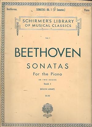 Bild des Verkufers fr Sonatas for the Piano, 17 Sonatas (Schirmer Library of Muical Classics L.1) zum Verkauf von Bookfeathers, LLC