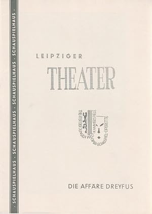 Seller image for Programmheft Rehfisch / Herzog: DIE AFFRE DREYFUSS Spielzeit 1958 / 59 Heft 28 for sale by Programmhefte24 Schauspiel und Musiktheater der letzten 150 Jahre