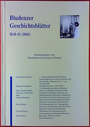 Seller image for Bludenzer Geschichtsbltter Heft 65 (2002) for sale by biblion2