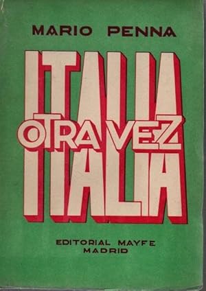 Bild des Verkufers fr ITALIA, OTRA VEZ. zum Verkauf von Books Never Die