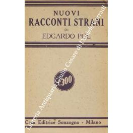 Bild des Verkufers fr Nuovi racconti strani. Traduzione di Decio Cinti zum Verkauf von Libreria Antiquaria Giulio Cesare di Daniele Corradi