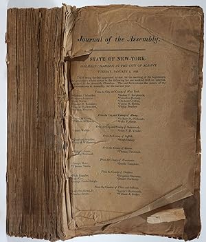 Journal of the Assembly of the State of New-York, at Their Forty- Fifth Session (1822)