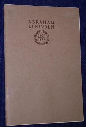 Seller image for Abraham Lincoln: The Battle of the Giants; The Parents of Lincoln; An Appeal to Patriotism for sale by Pensees Bookshop