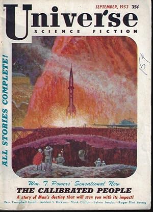 Imagen del vendedor de UNIVERSE Science Fiction: September, Sept. 1953 a la venta por Books from the Crypt