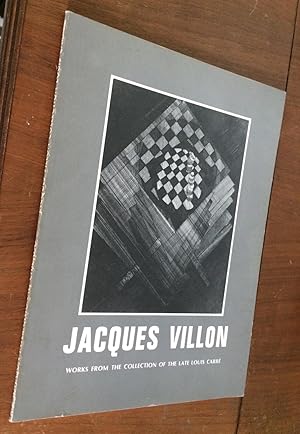 Jacques Villon (1875 -1963) Works from the Collection of the Late Louis Carre