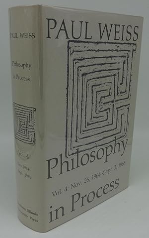 PHILOSOPHY IN PROCESS Vol. 4: November 26, 1964 to September 2, 1965