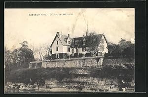 Carte postale Libos, Chateau des Rochers