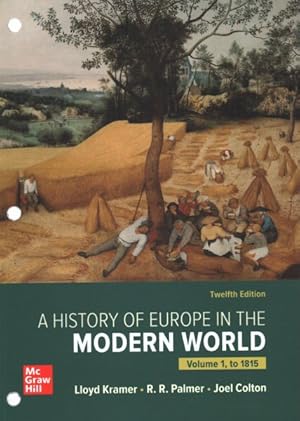 Imagen del vendedor de History of Europe in the Modern World : To 1815 a la venta por GreatBookPrices