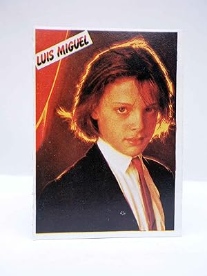 CROMO SUPER MUSICAL 158. LUÍS MIGUEL (Luís Miguel) Eyder, Circa 1980