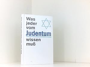 Imagen del vendedor de Was jeder vom Judentum wissen mu a la venta por Book Broker