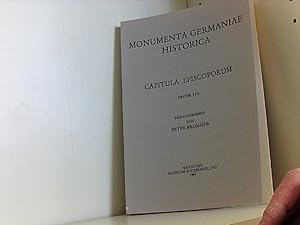 Seller image for Capitula episcoporum, 4 Tle., Tl.1 (LEGES) for sale by Book Broker