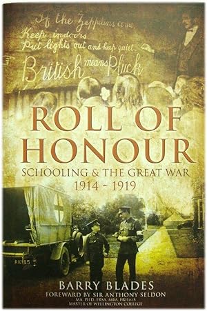 Roll of Honour: Schooling and the Great War 1914-1919