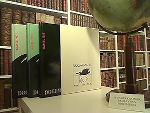 Documenta IX : Kassel, 13. Juni - 20. September 1992. 3 Bände komplett im Orig.-Schuber. [Träger ...