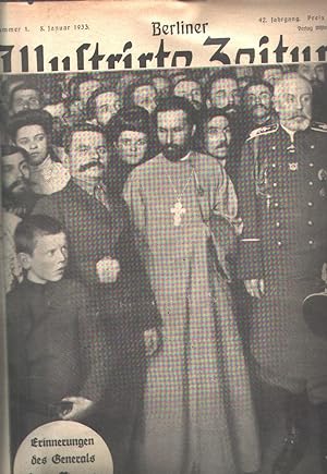Berliner Illustrierte Zeitung Nummer 1 8. Januar 1933 Erinnerungen des Generals Gerassimow in die...