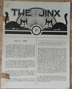 Seller image for The Jinx July 1935 No.10 for sale by Shore Books