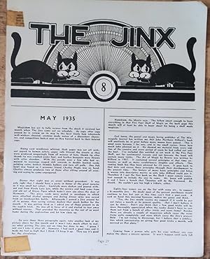 Seller image for The Jinx May 1935 No.8 for sale by Shore Books