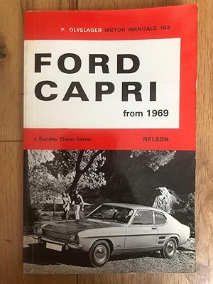 P. Olyslager Motor Manuals 103 - Ford Capri From 1969