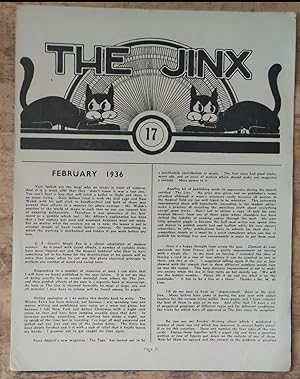 Seller image for The Jinx February 1936 No.17 for sale by Shore Books