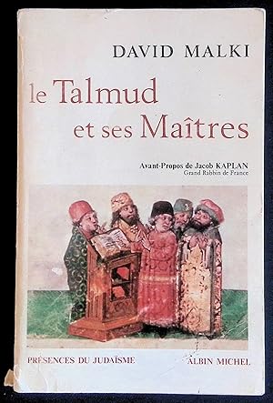 Imagen del vendedor de Le Talmud et ses matres a la venta por LibrairieLaLettre2