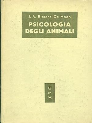 Bild des Verkufers fr Psicologia degli animali zum Verkauf von Librodifaccia