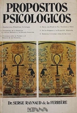 Seller image for Los Propsitos Psicolgicos (Spanish Edition) for sale by Von Kickblanc