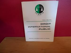 DROIT INTERNATIONAL PUBLIC