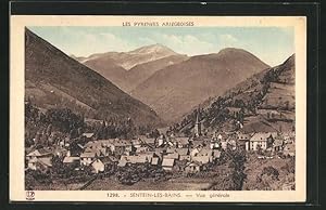 Carte postale Sentein-les-Bains, Vue gènèrale