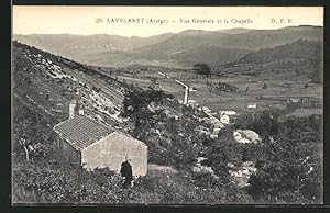 Carte postale Lavelanet, Vue Gènèrale et la Chapelle