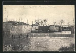 Carte postale Layrac, Pont du Gers