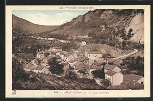 Carte postale Ussat-les-Bains, Vue gènèrale