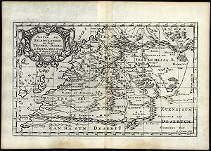 Morocco Western Africa 1699 engraved map