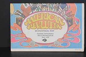 Image du vendeur pour American Revolution Bicentennial Map mis en vente par Books by White/Walnut Valley Books