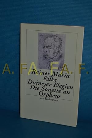 Bild des Verkufers fr Duineser Elegien, Die Sonette an Orpheus Rainer Maria Rilke / Insel-Taschenbuch , 80 zum Verkauf von Antiquarische Fundgrube e.U.